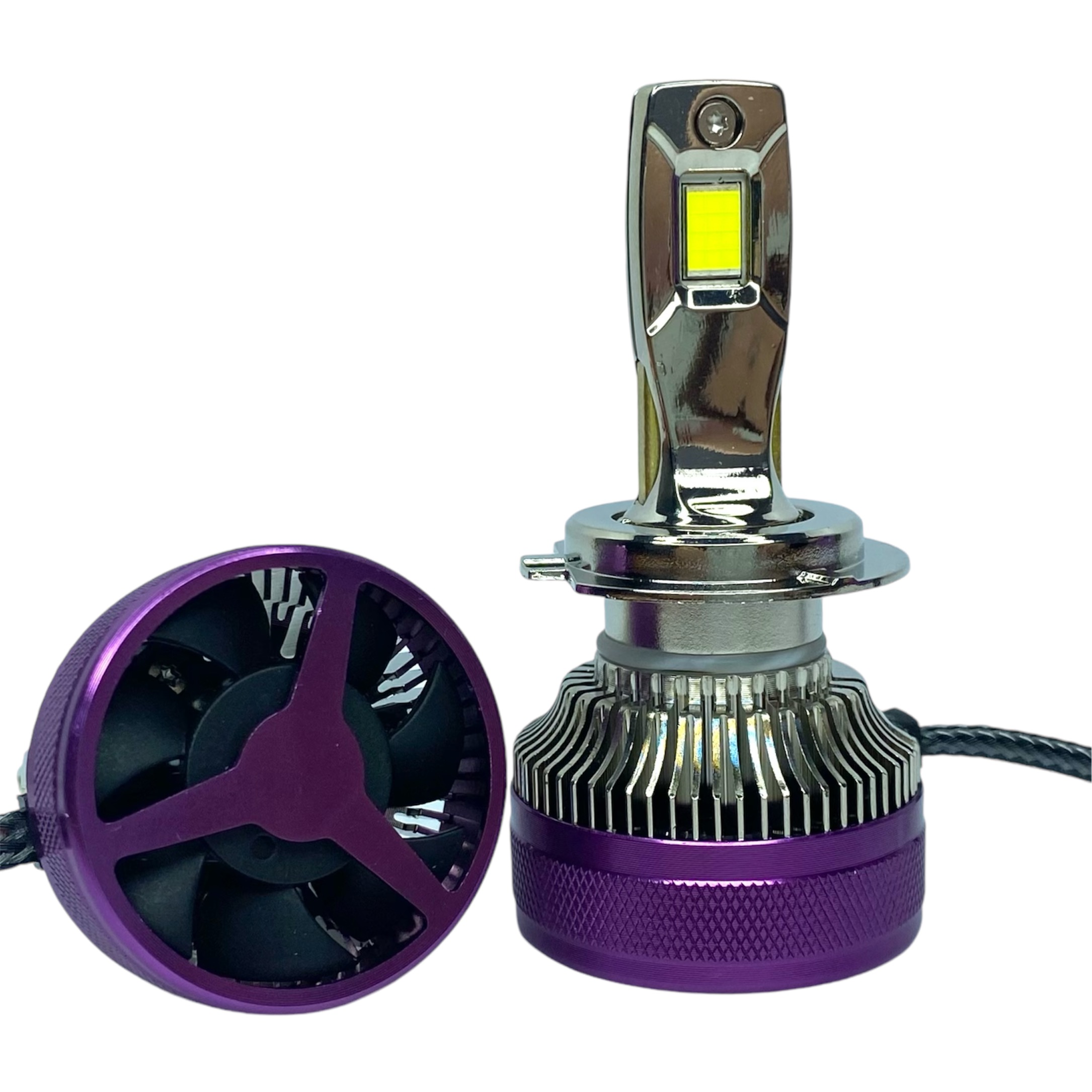 Светодиодные лампы в фары автомобиля Sunrise Compact IN цоколь h4